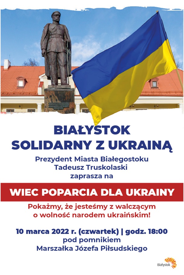 WIEC POPARCIA DLA UKRAINY
