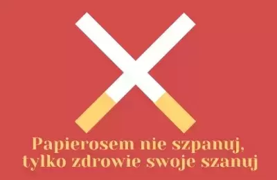 "Papierosem nie szpanuj, tylko zdrowie swoje szanuj" papier.jpg