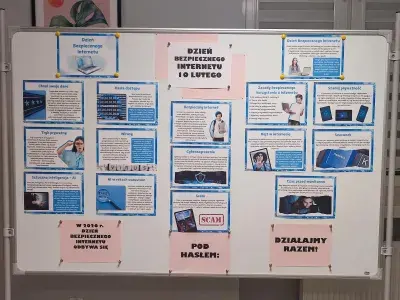 tablica z plakatami