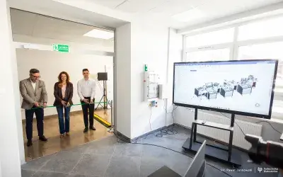 przecięcie wstęgi do laboratorium