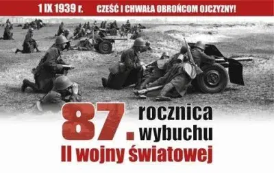 baner z logiem 87. rocznicy